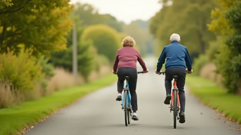 Different bike types and comfortable cycling gear for seniors